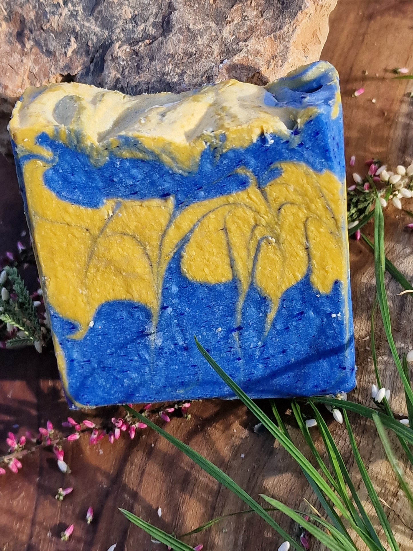 Brennender Blau