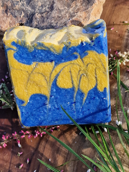 Brennender Blau