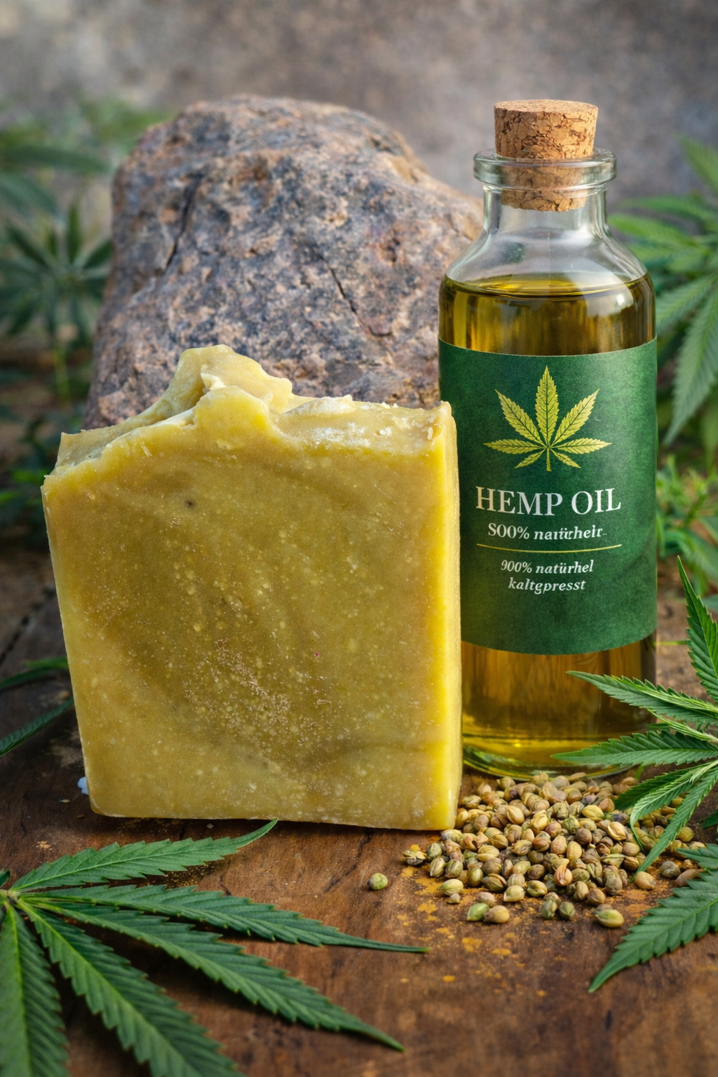 Hemp Oil Solid Shampoo